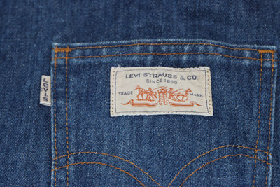 Levi's White Tab Salopette di Jeans Denim Unisex