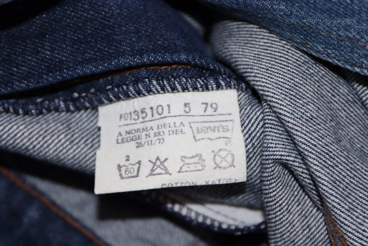 Levi's White Tab Salopette di Jeans Denim Unisex