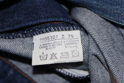 Levi's White Tab Salopette di Jeans Denim Unisex