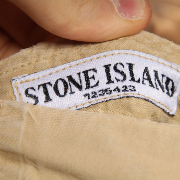 Stone Island Pantalone Taglia 54 Beige Uomo
