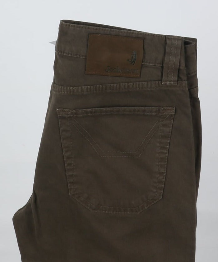 Jeckerson Pantalone Slim Fit Marrone W31 Unisex Deadstock W/Tags