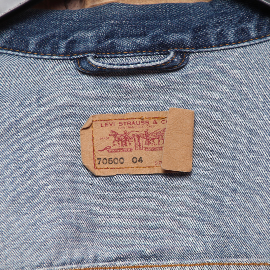 Levi's 70500 Giacca di Jeans Denim Taglia XXL Unisex