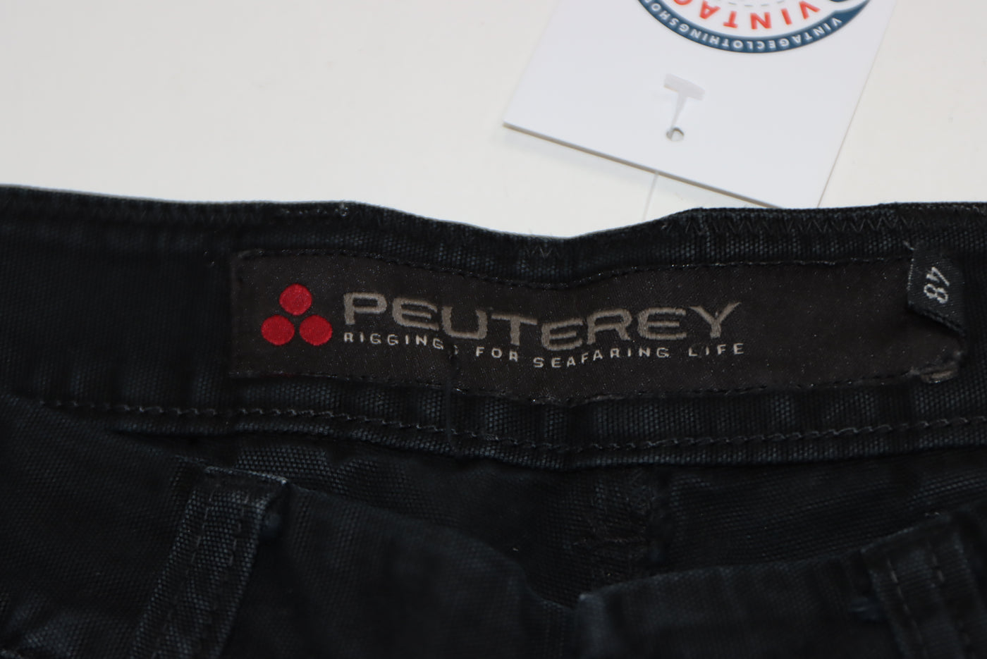 Peuterey Jeans Nero Taglia 48 Uomo