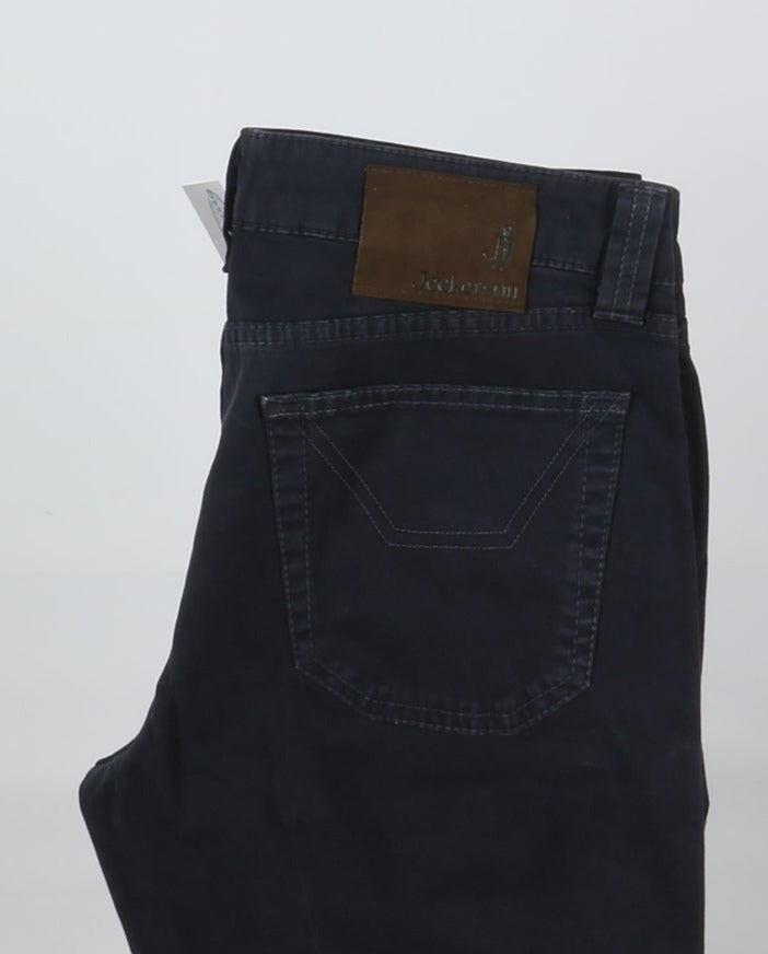 Jeckerson Pantalone Slim Fit Blu W32 Donna Deadstock W/Tags