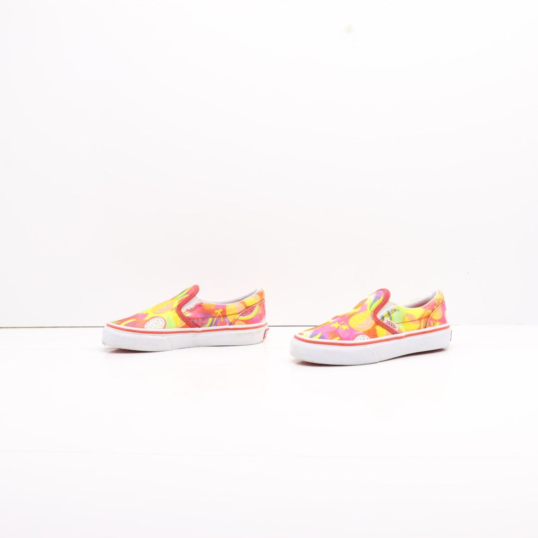 Vans Scleron Basse Rosse Fantasia a Frutta Eur 30 Kids