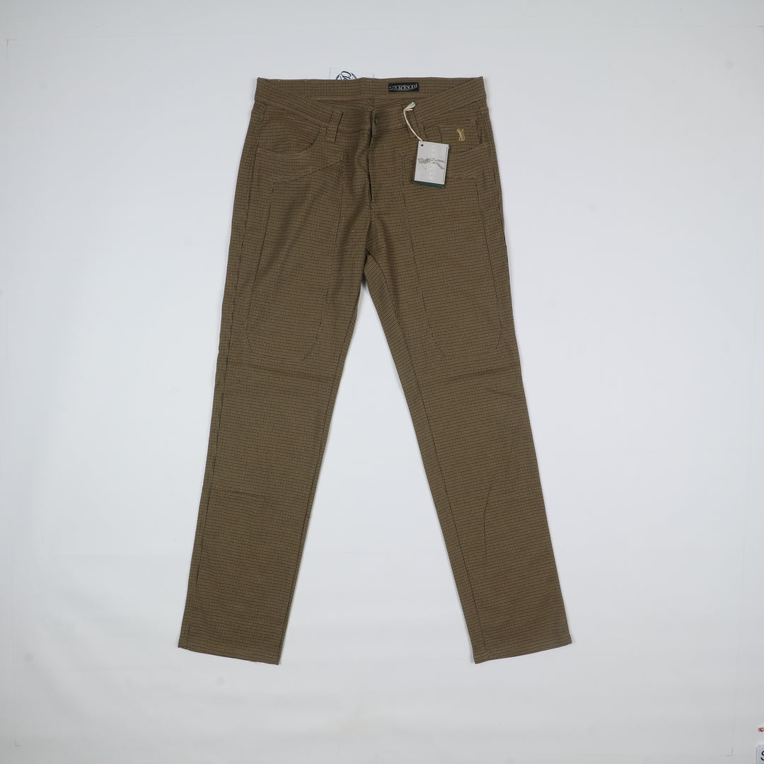 Jeckerson Pantalone Multicolore W38 Uomo Deadstock W/Tags