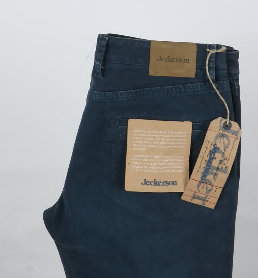 Jeckerson Pantalone Blu W38 Uomo Deadstock W/Tags