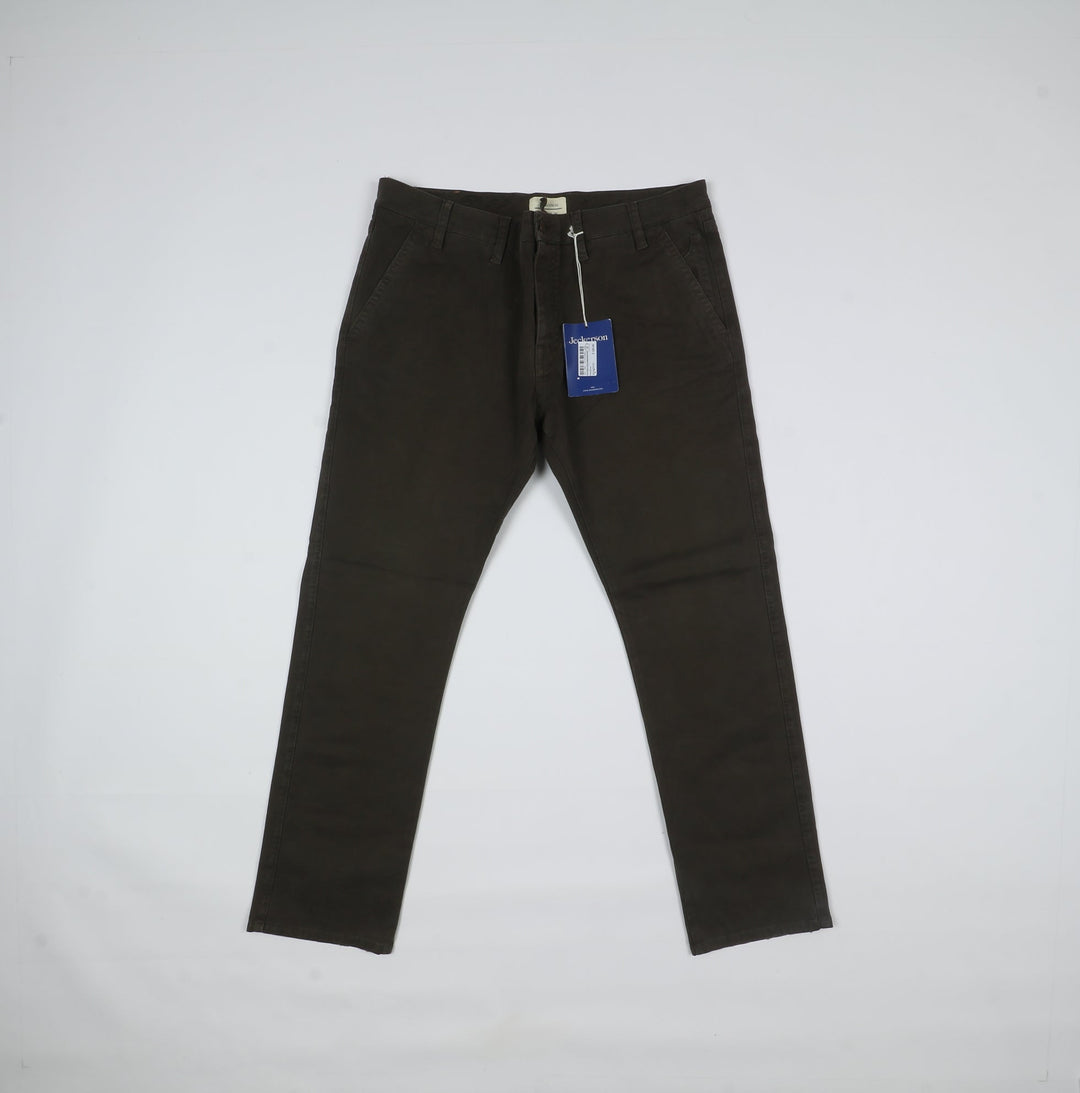 Jeckerson Pantalone Loose Fit Marrone W38 Uomo Deadstock W/Tags