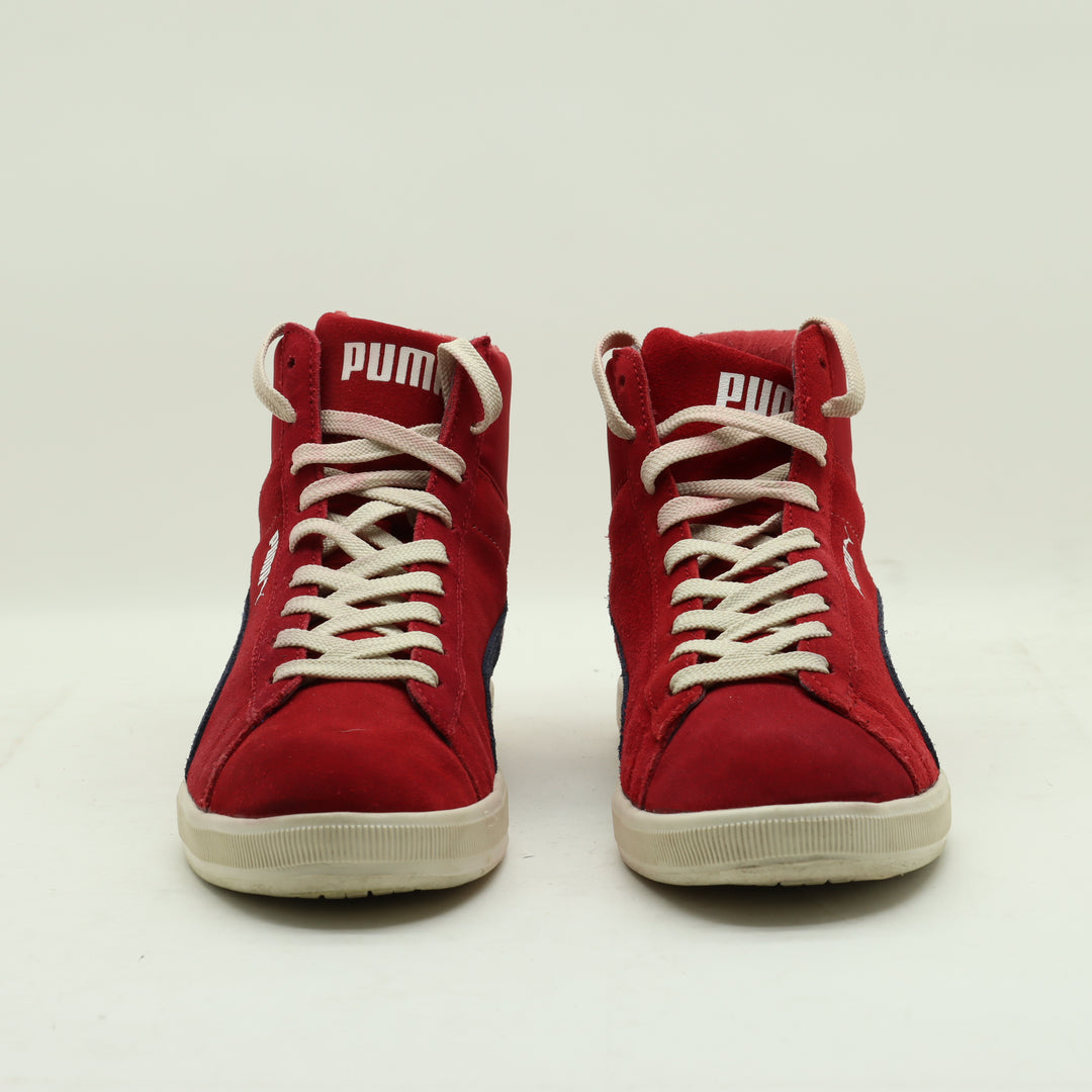 Puma Suede Scarpe Rossa Eu 41 Uomo