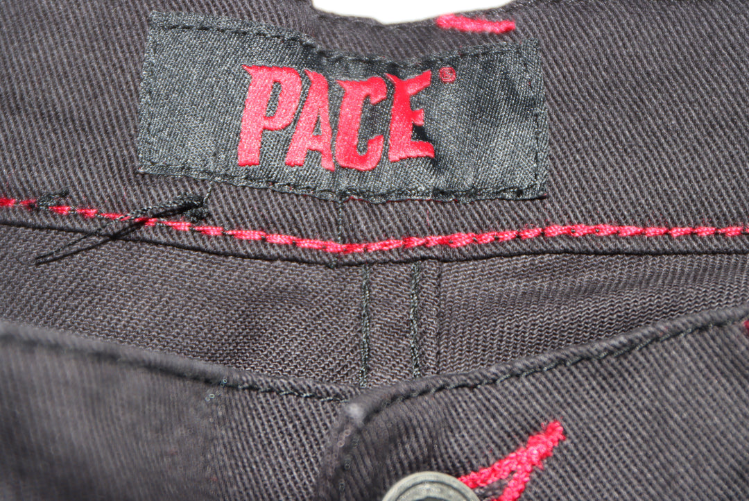 Pace Slim Fit Jeans Nero W31 L32 Uomo