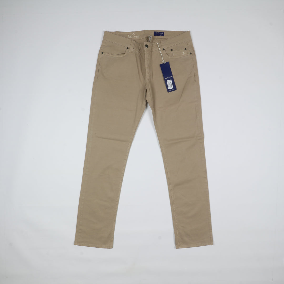 Jeckerson Pantalone Regular Fit Beige W40 Uomo Deadstock w/Tags