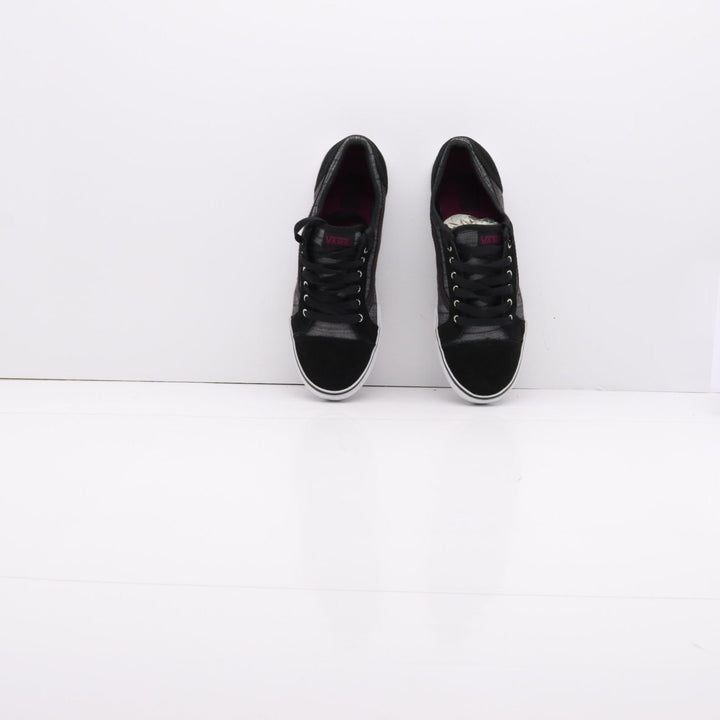 Vans Devan Basse Nero con Fantasia Eur 36 Donna