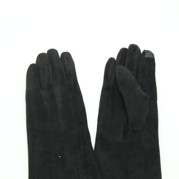 Guanti Neri con Frange Donna Deadstock w/Tags