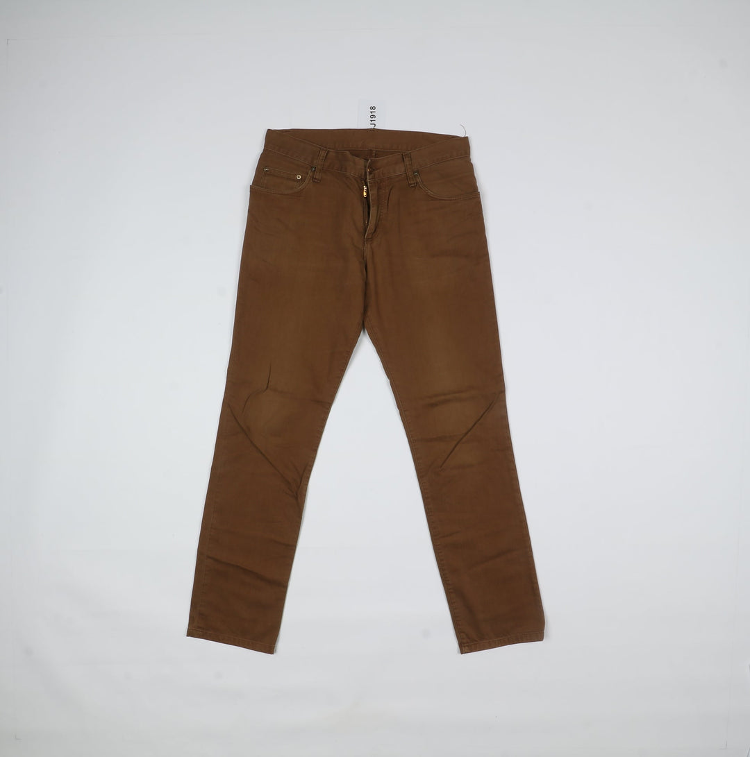 Carhartt Pantalone Oro W32 L32 Donna