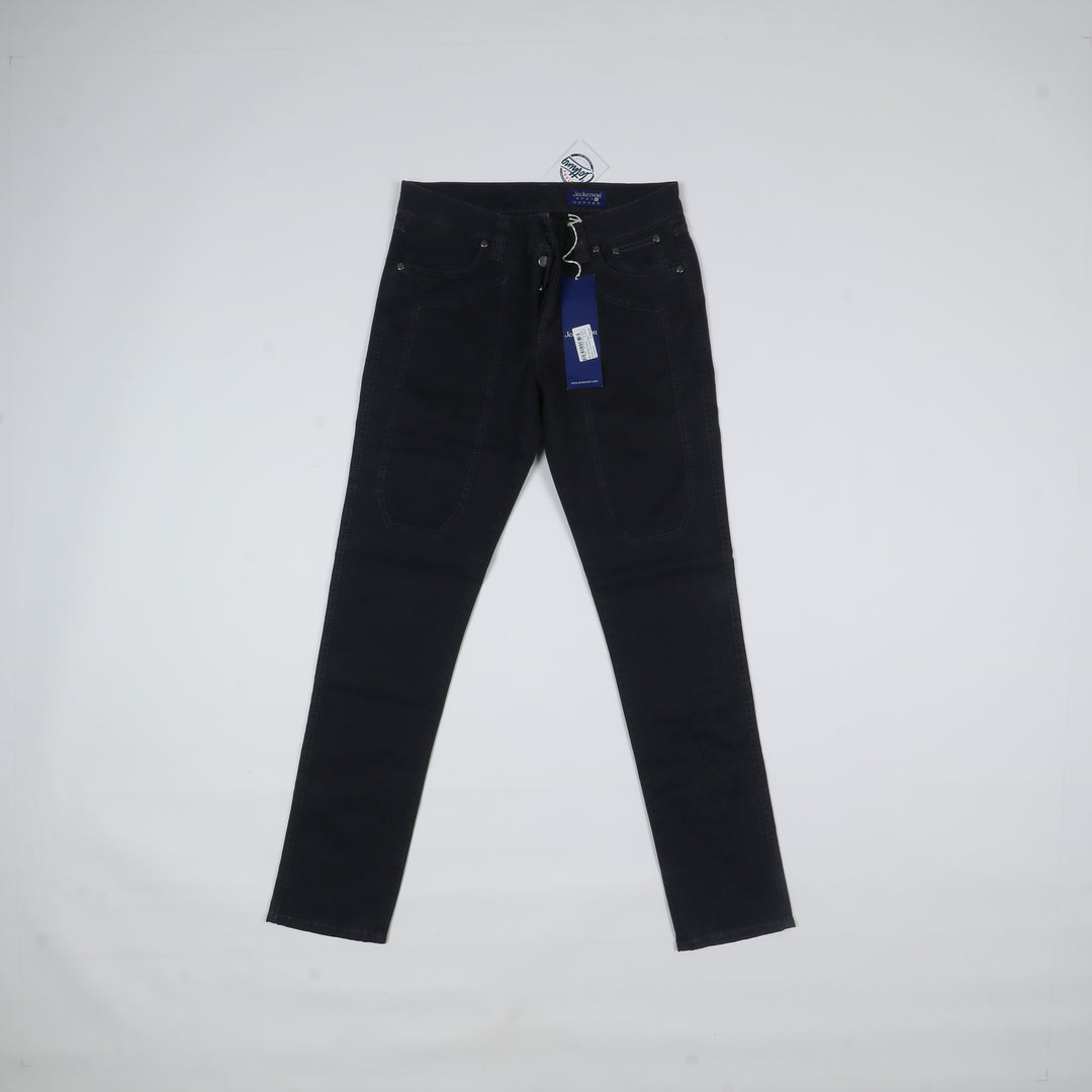 Jeckerson Pantalone Slim Fit Blu W32 Donna Deadstock W/Tags