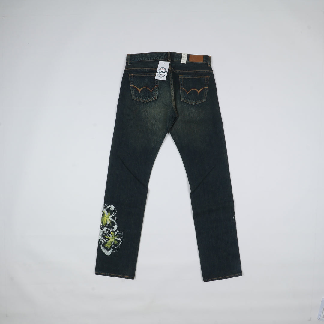 Edwin Miss Edwin Ws Jeans Vintage Denim Taglia W30 L32 Donna Deadstock w/Tags Made in Japan