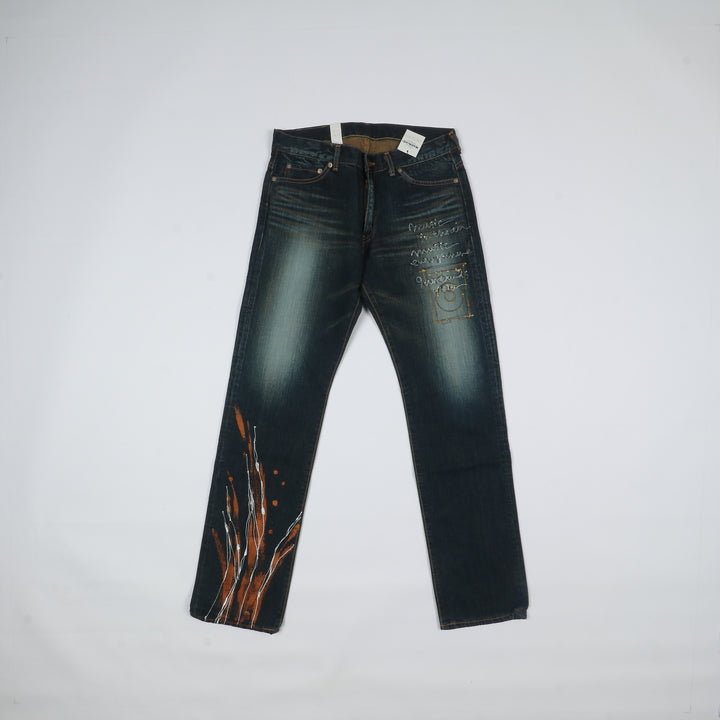 Edwin Miss Edwin Jeans Vintage Denim Taglia W31 L32 Donna Deadstock w/Tags Made in Japan