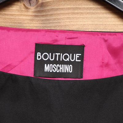 Moschino Corpetto Nero e Fucsia Taglia 38 Donna