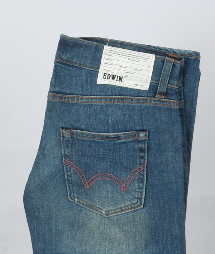 Edwin Miss Yen Jeans Vintage Denim Taglia W30 Donna