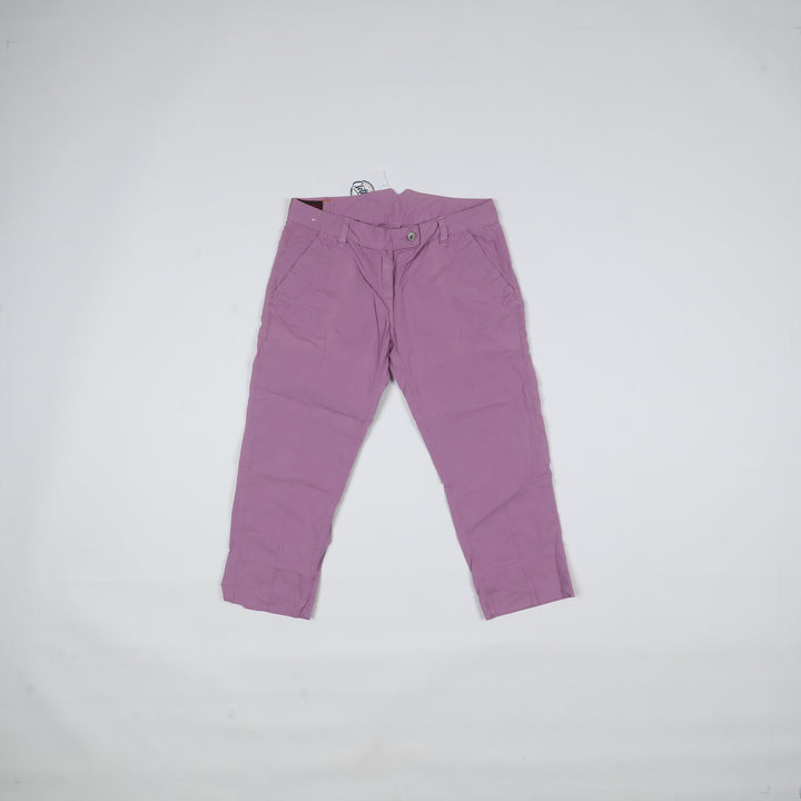 Evisu Jeans Capri Martingala Vintage Viola Taglia W30 Donna Deadstock