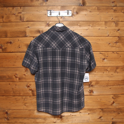 Versace Jeans Couture Camicia Grigio a Quadri Taglia XL Uomo