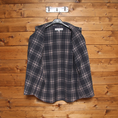 Versace Jeans Couture Camicia Grigio a Quadri Taglia XL Uomo