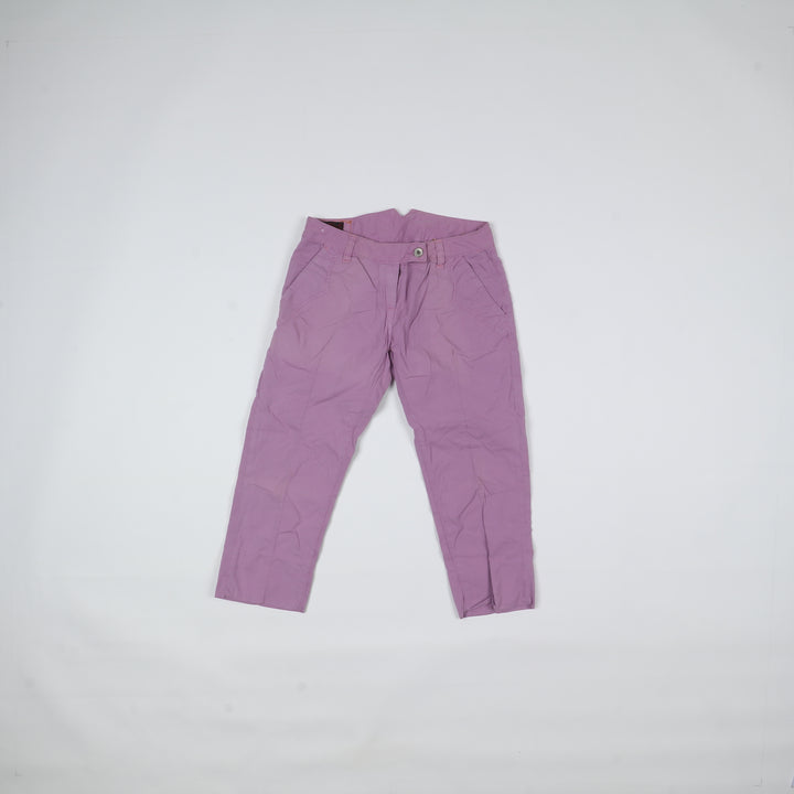Evisu Jeans Capri Martingala Vintage Viola Taglia W28 Donna Deadstock