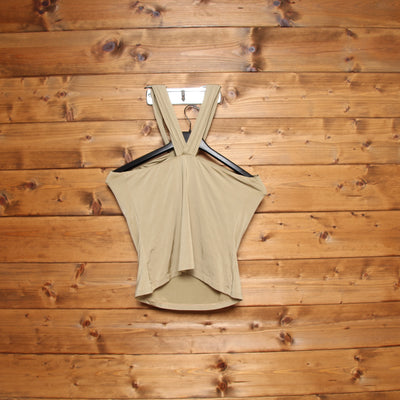 Roberto Cavalli Class Top Vintage Tortora Taglia 48 Donna