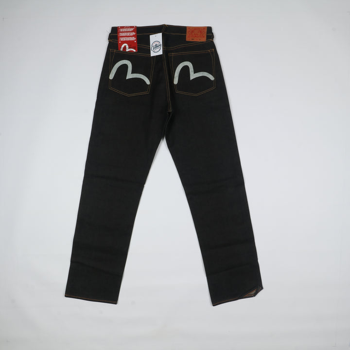 Evisu 0001 Jeans Vintage Denim Taglia W33 Uomo Deadstock w/Tags