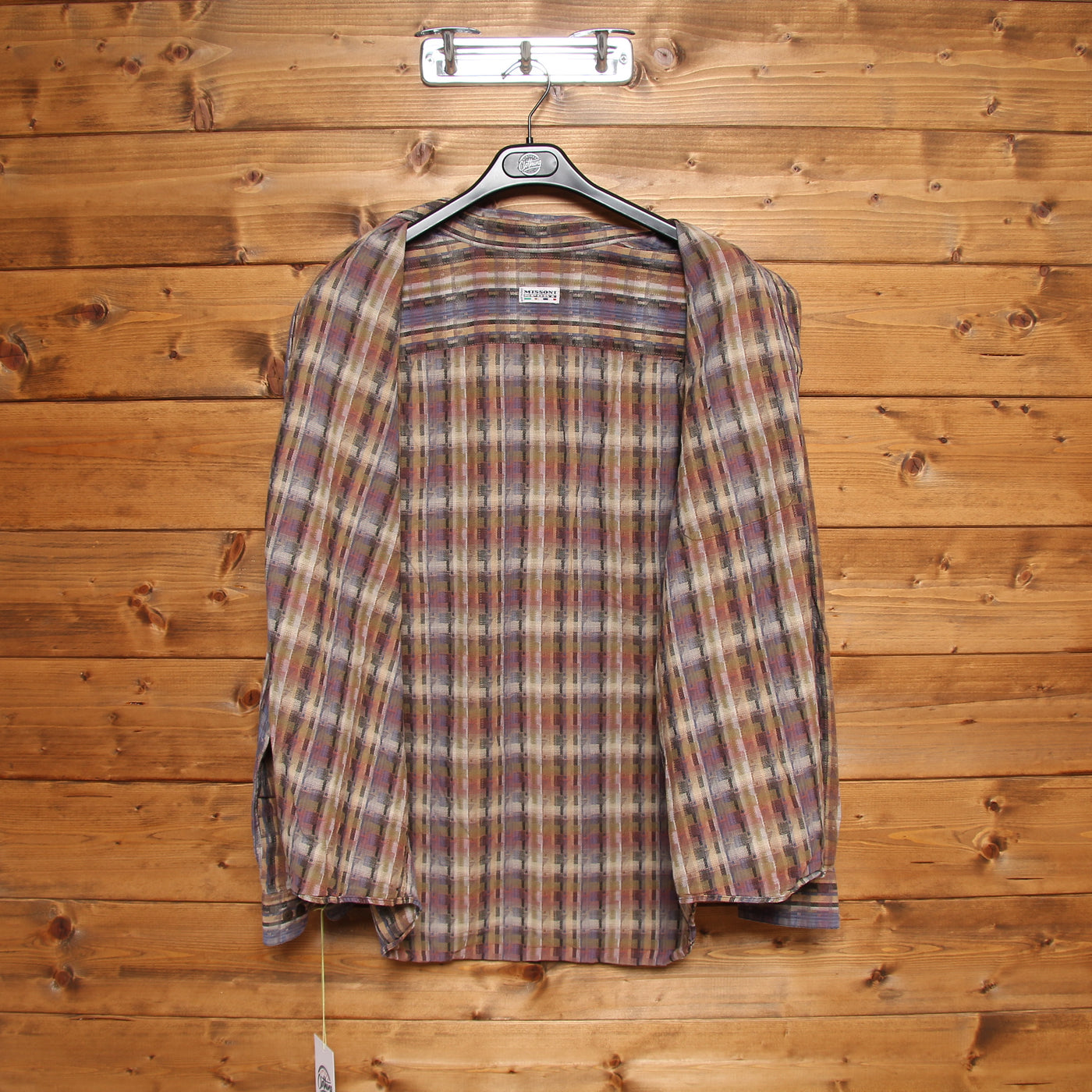 Missoni Sport Camicia Vintage Colorata Taglia L Uomo