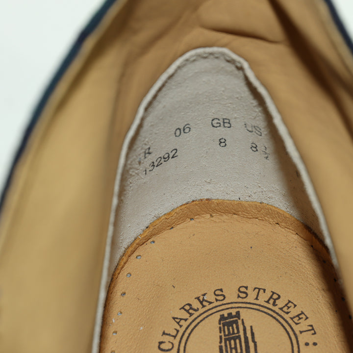 Clarks Scarpe Blu e Verdi Eu 42 Uomo w/Tags