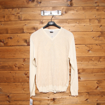 Versace Collection Maglioni Vintage Panna Taglia L Uomo w/Tags