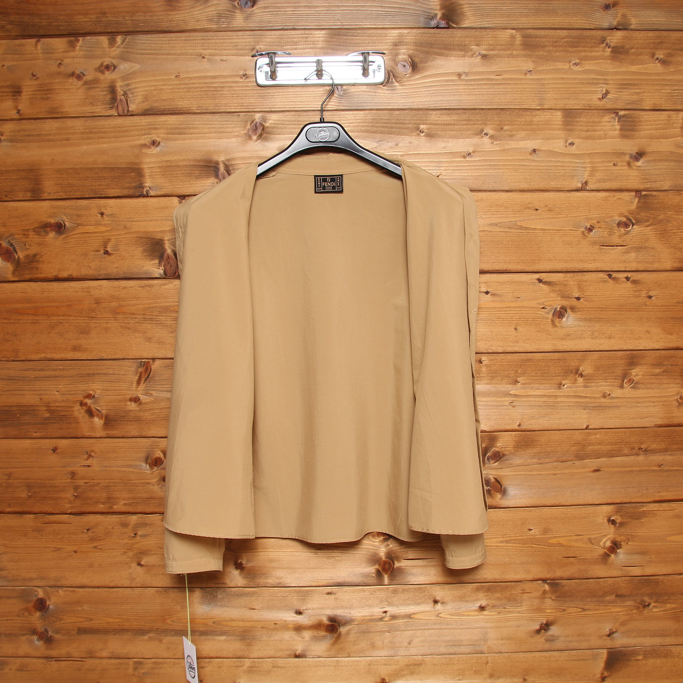 Fendi Jeans Camicia Beige Donna