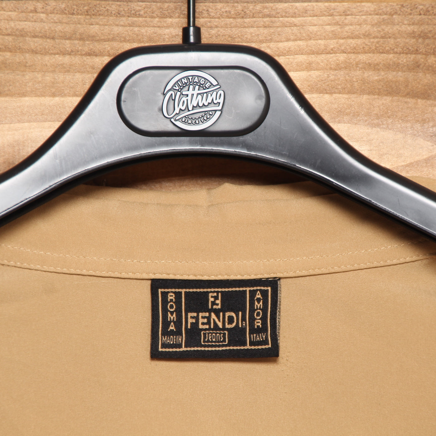 Fendi Jeans Camicia Beige Donna