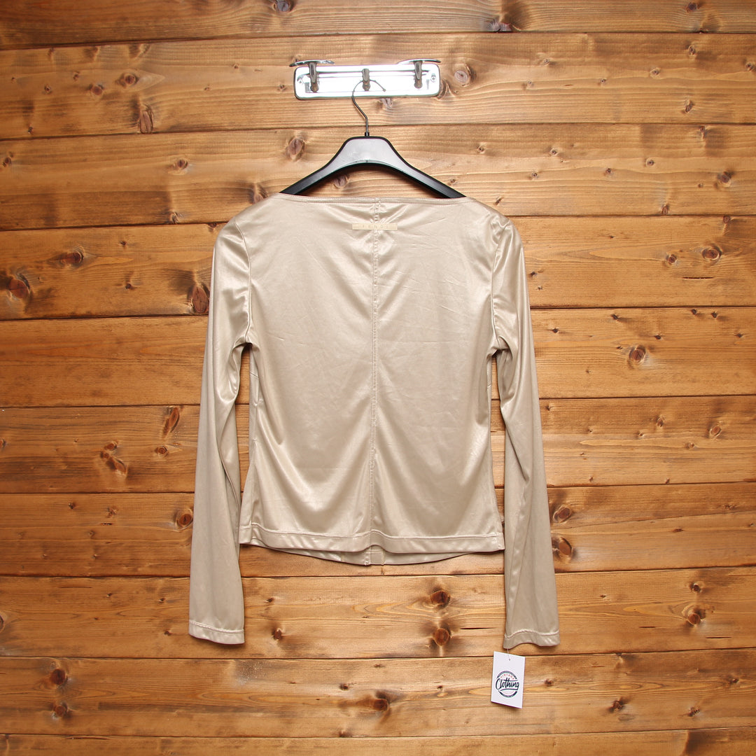Fendi Camicia Grigio Taglia 44 Donna