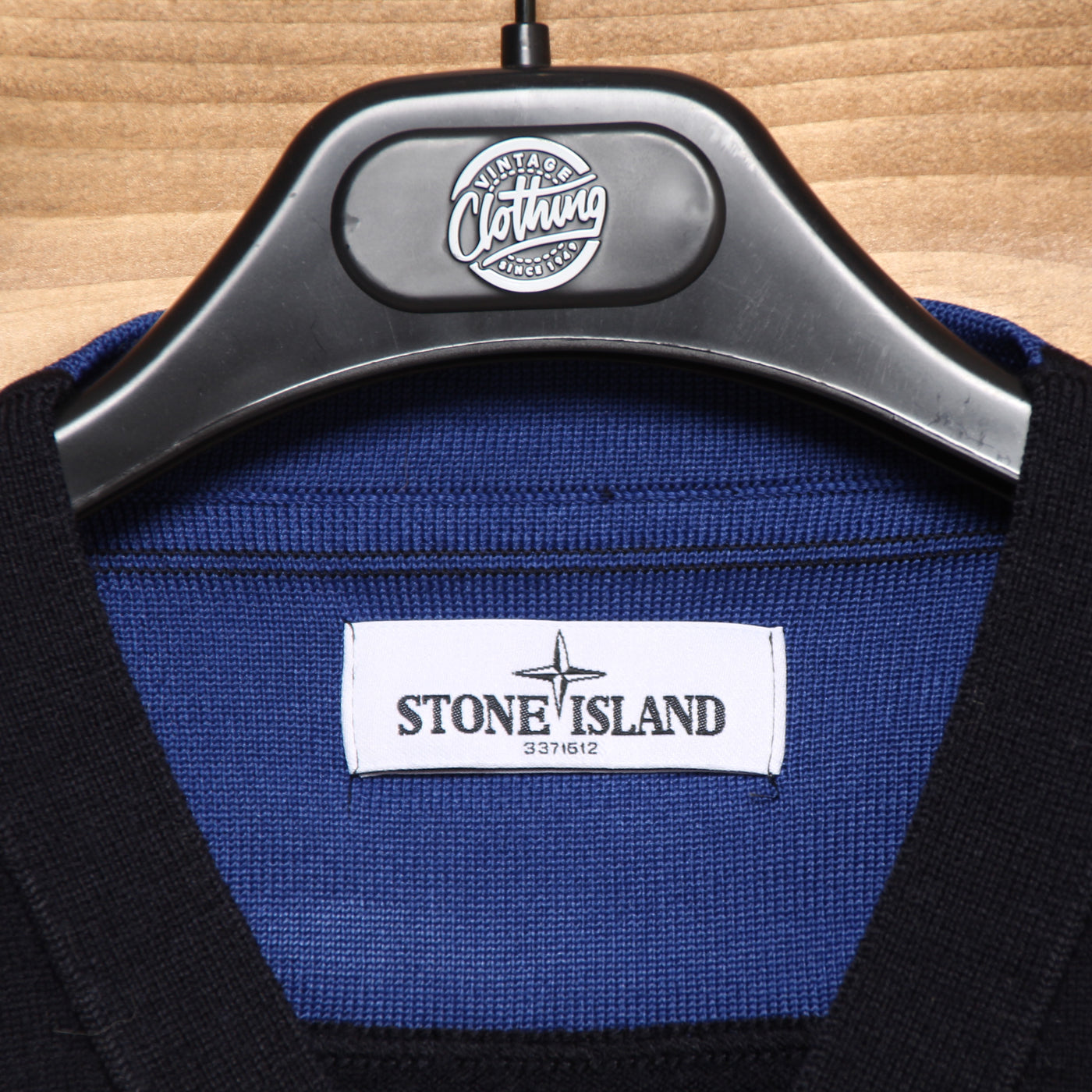 Stone Island Cardigan Blu Taglia L Uomo