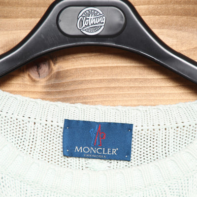 Moncler Maglione Azzurro Unisex Taglia L