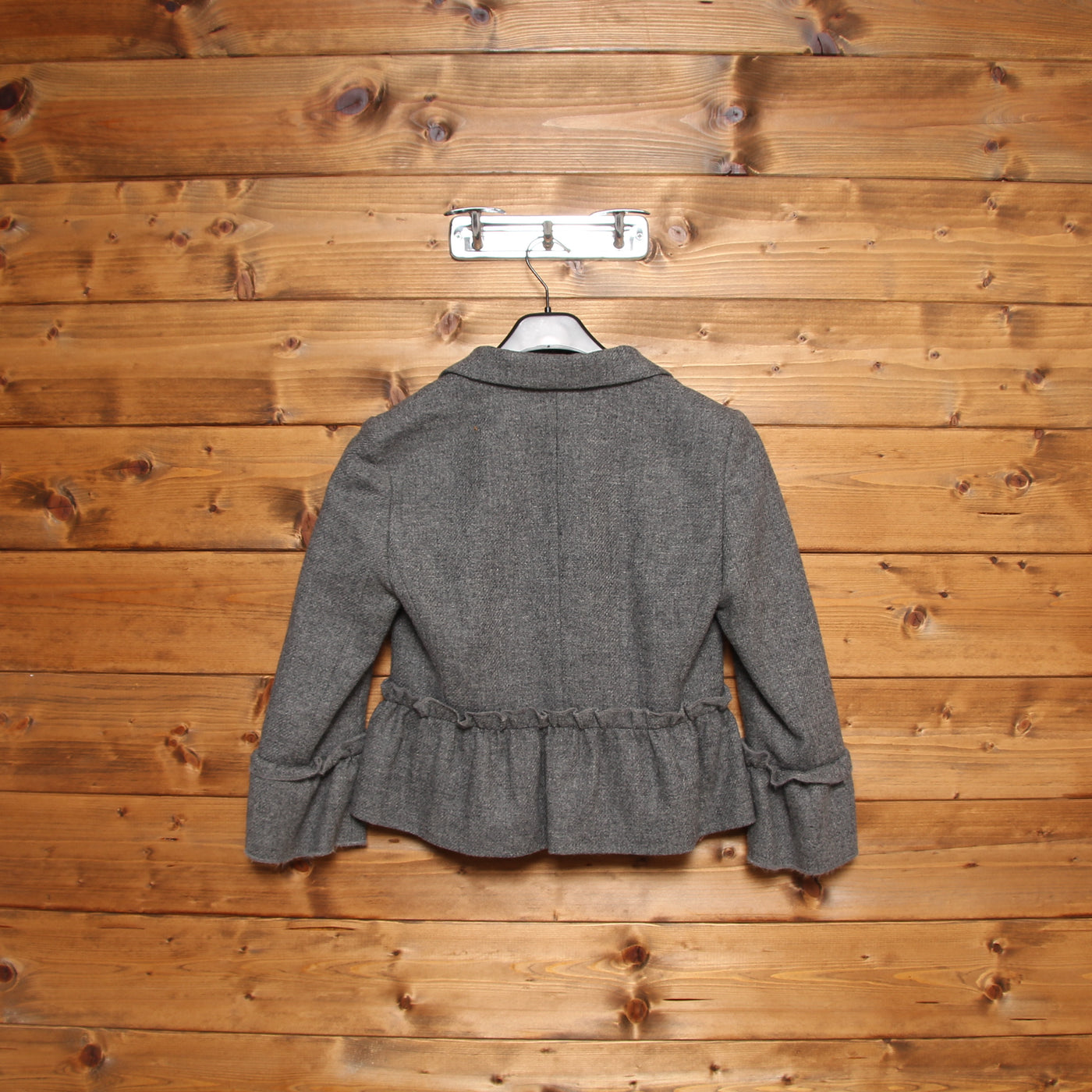 Moschino Jeans Giacca Blazer Vintage Grigio Taglia 40 Donna
