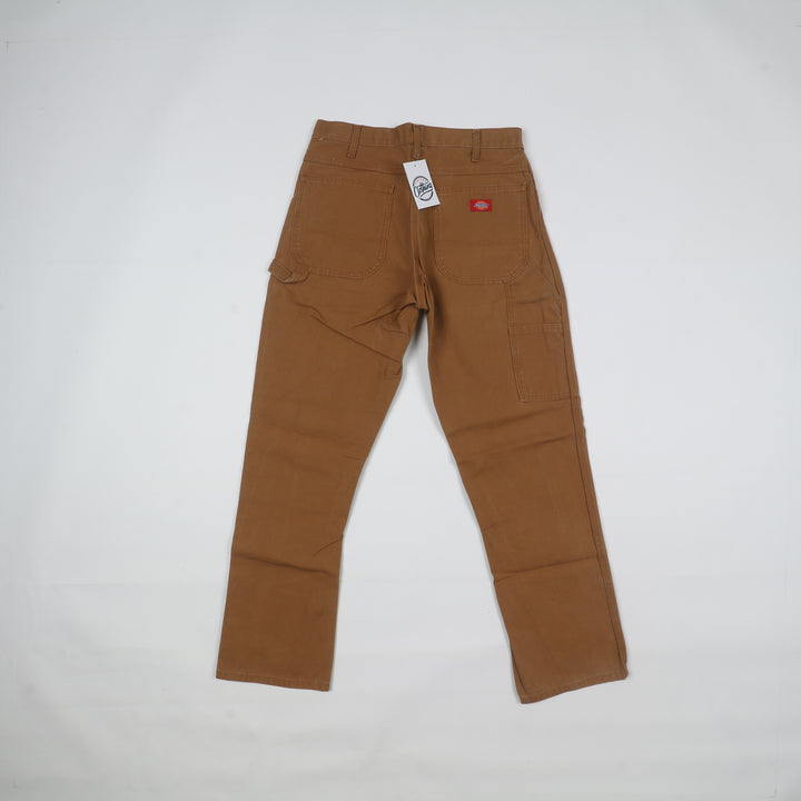 Dickies Jeans Regular Fit Vintage Marrone Taglia W32 L32 Unisex