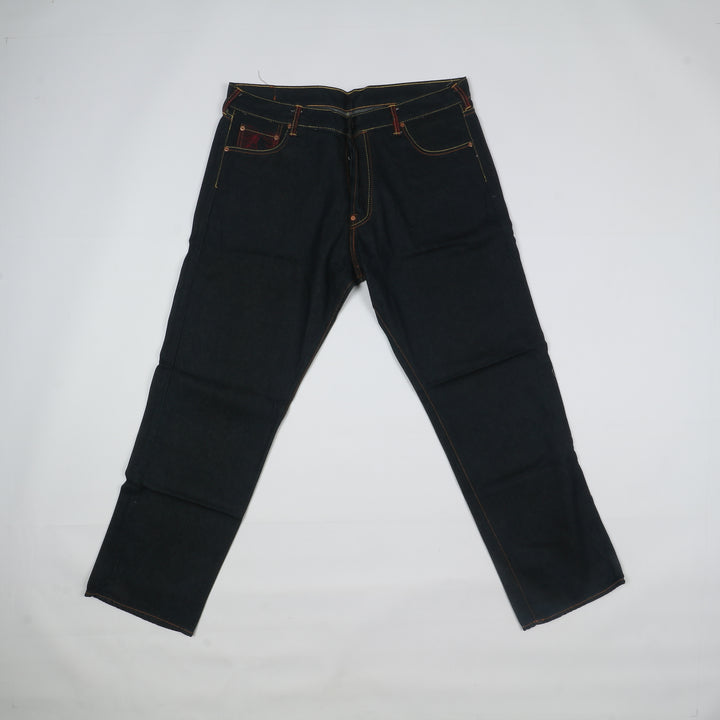Red Monkey Company Selvedge Jeans Relaxed Vintage Denim W42 Uomo Deadstock