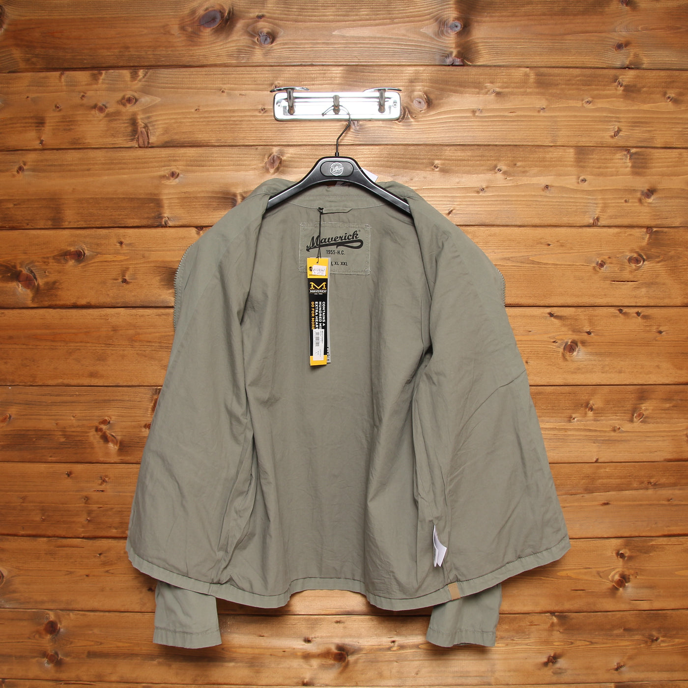 Maverick Giacca Vintage Grigio Taglia L Uomo w/Tags