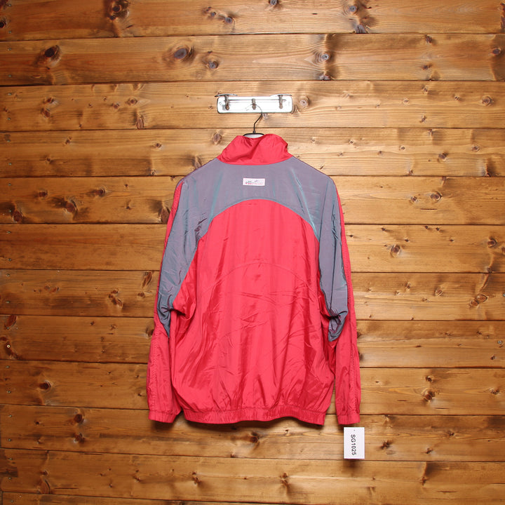 Ellesse Giacca a Vento Vintage Rosa e Viola Taglia 50 Unisex