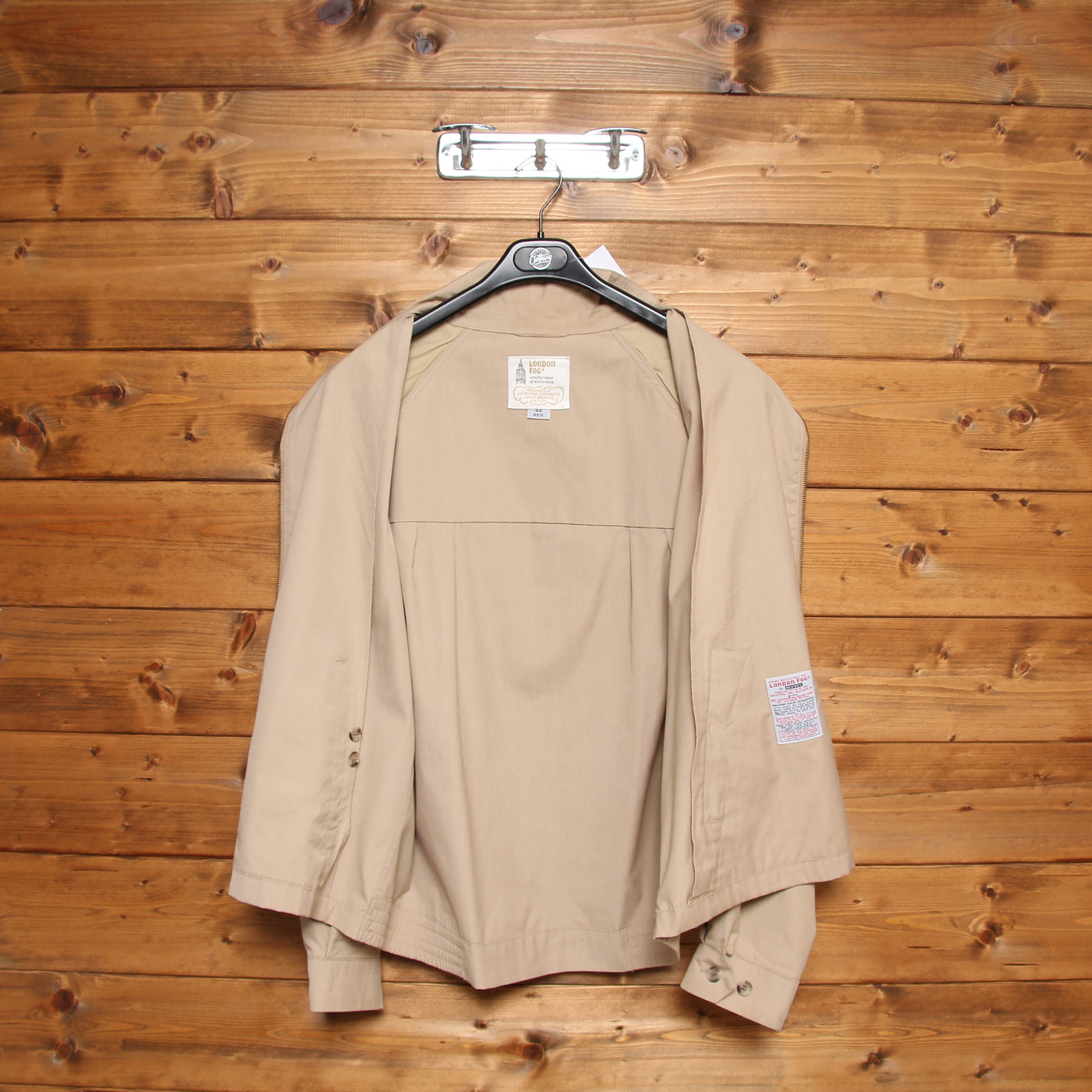 London Fog Giacca Vintage Beige Taglia 44 Uomo
