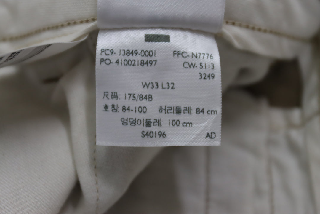 Levi's Chino Jeans Beige W33 L32 Uomo