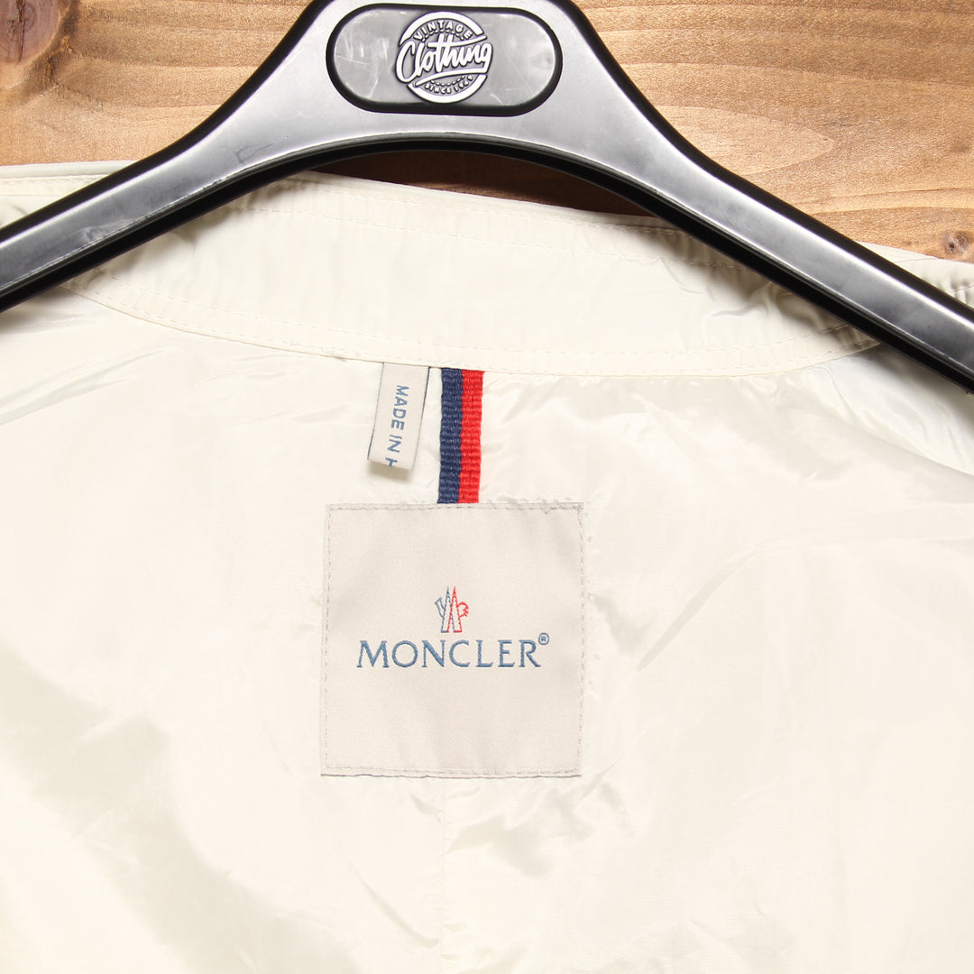 Moncler Giacca Bianca Unisex Made in Hungary