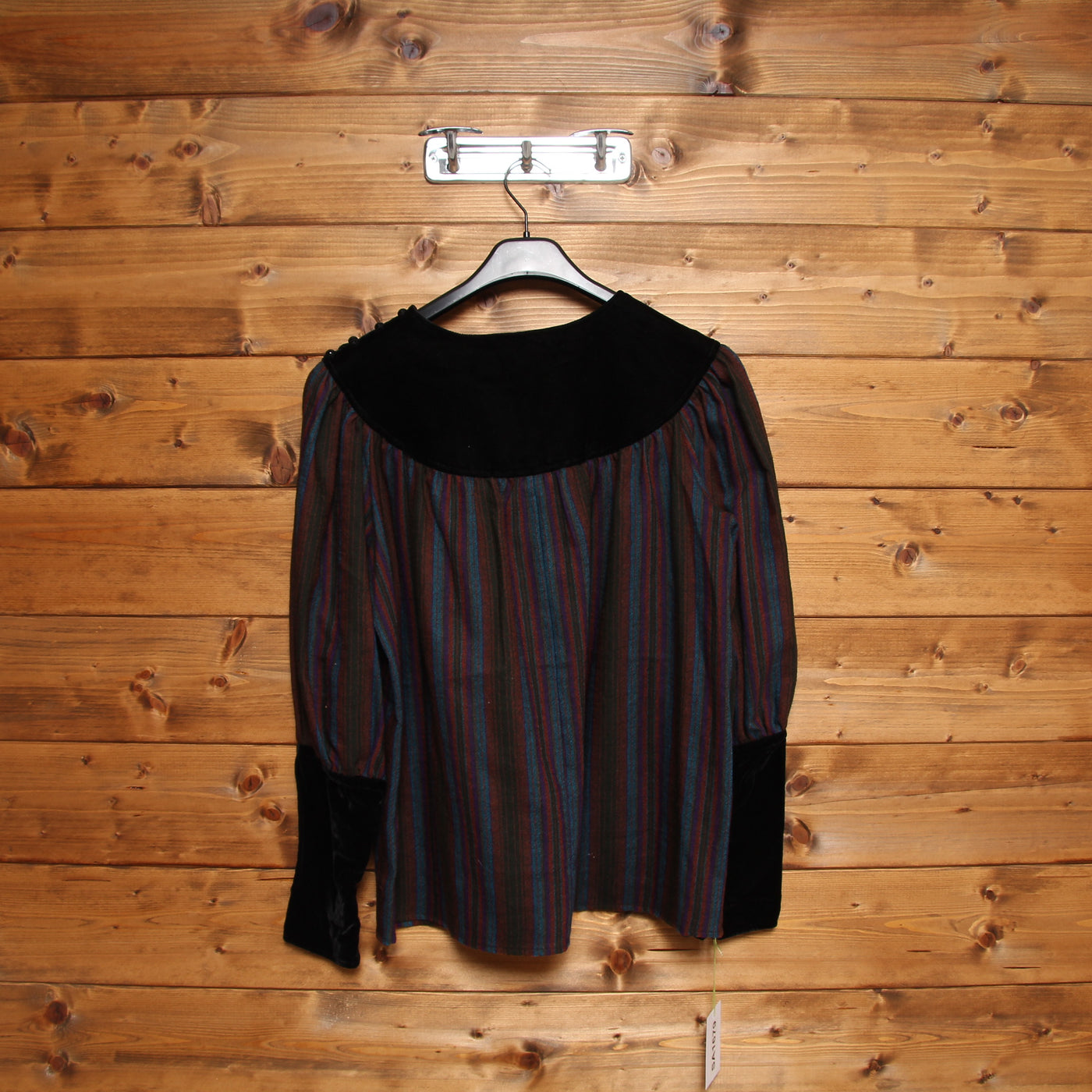 Saint Laurent Casacca Vintage Multicolore Taglia 40 Donna