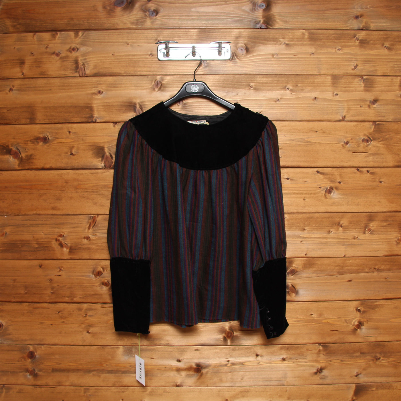 Saint Laurent Casacca Vintage Multicolore Taglia 40 Donna