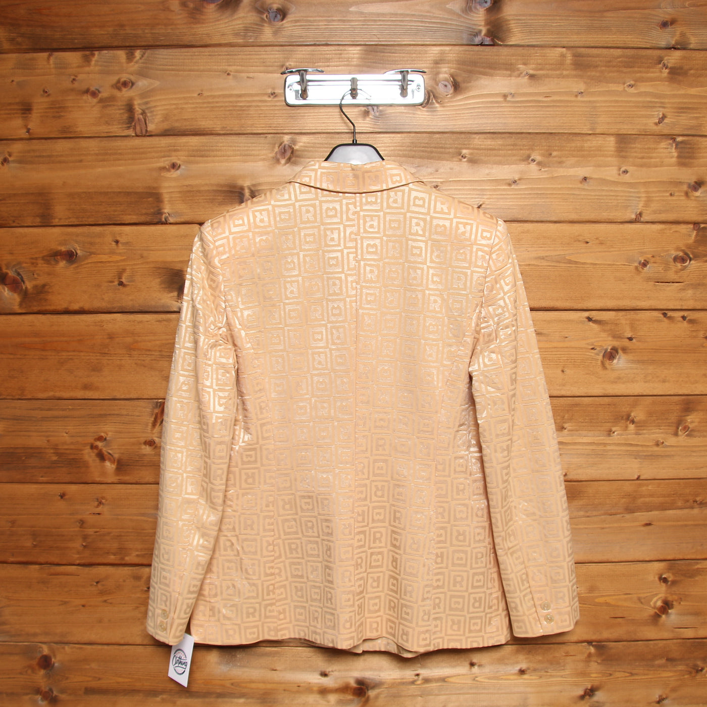 Rocco Barocco Tailleur Giacca e Gonna Vintage Beige Taglia 48 Donna