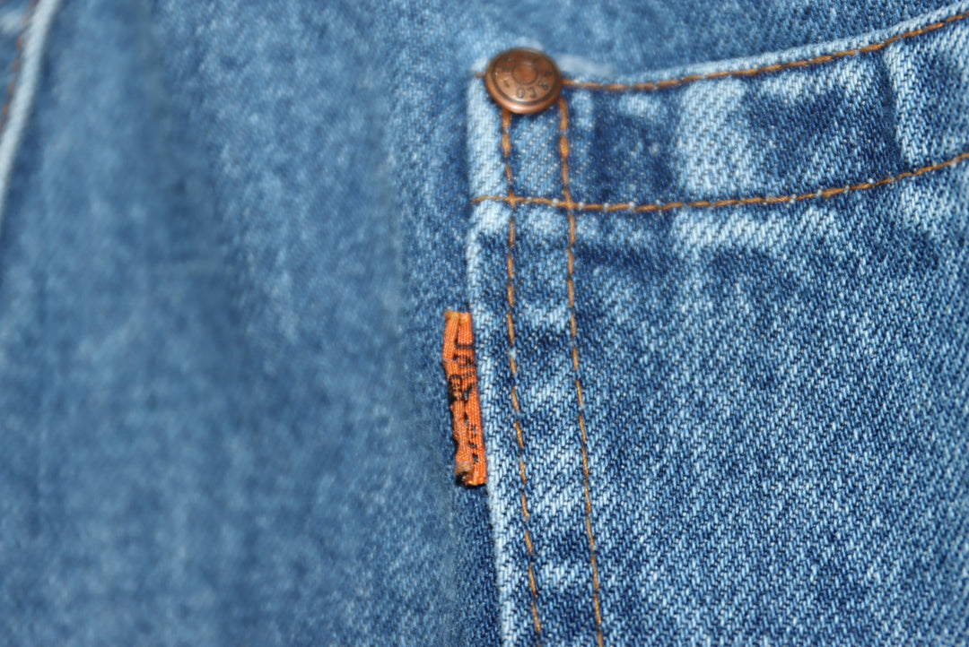 Levi's Orange Tab Martingala Jeans Denim W31 L34 Unisex