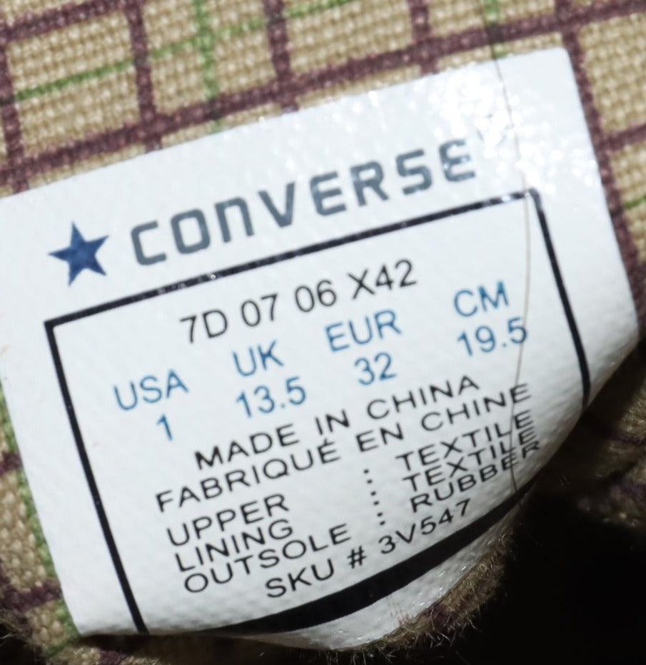 Converse All Star Alte Marrone Eur 32 Youth